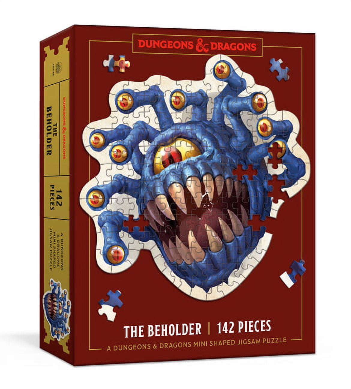 ISBN 9780593580707 product image for RAN80707 Dungeons & Dragons Mini Shaped Beholder Puzzle, 142 Piece | upcitemdb.com