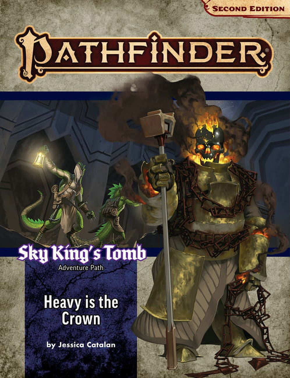 ISBN 9781640785380 product image for PZO90195 Pathfinder 2E Adventure Path Heavy is the Crown Sky Kings Tomb 2 of 3 R | upcitemdb.com