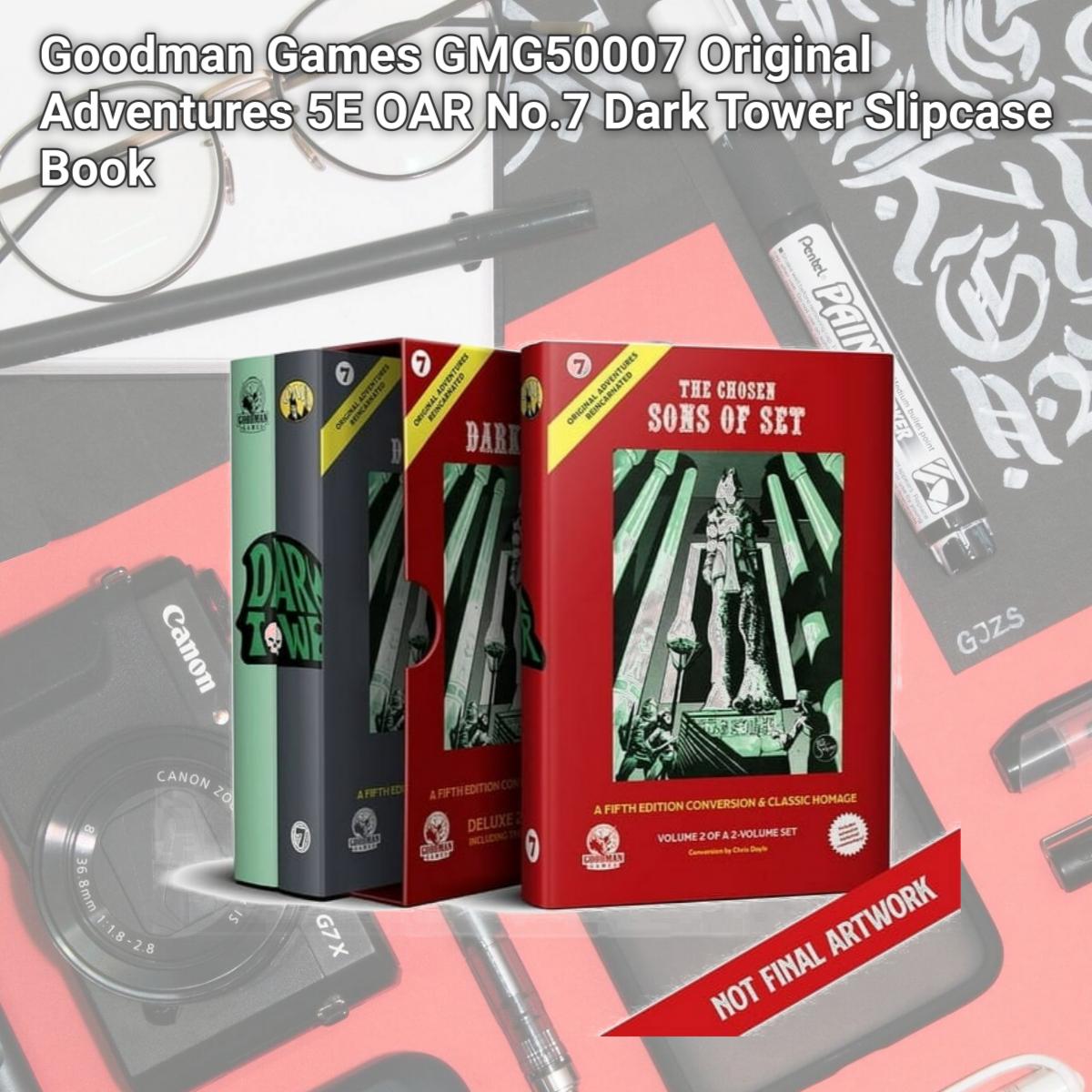 Picture of Goodman Games GMG50007 Original Adventures 5E OAR No.7 Dark Tower Slipcase Book
