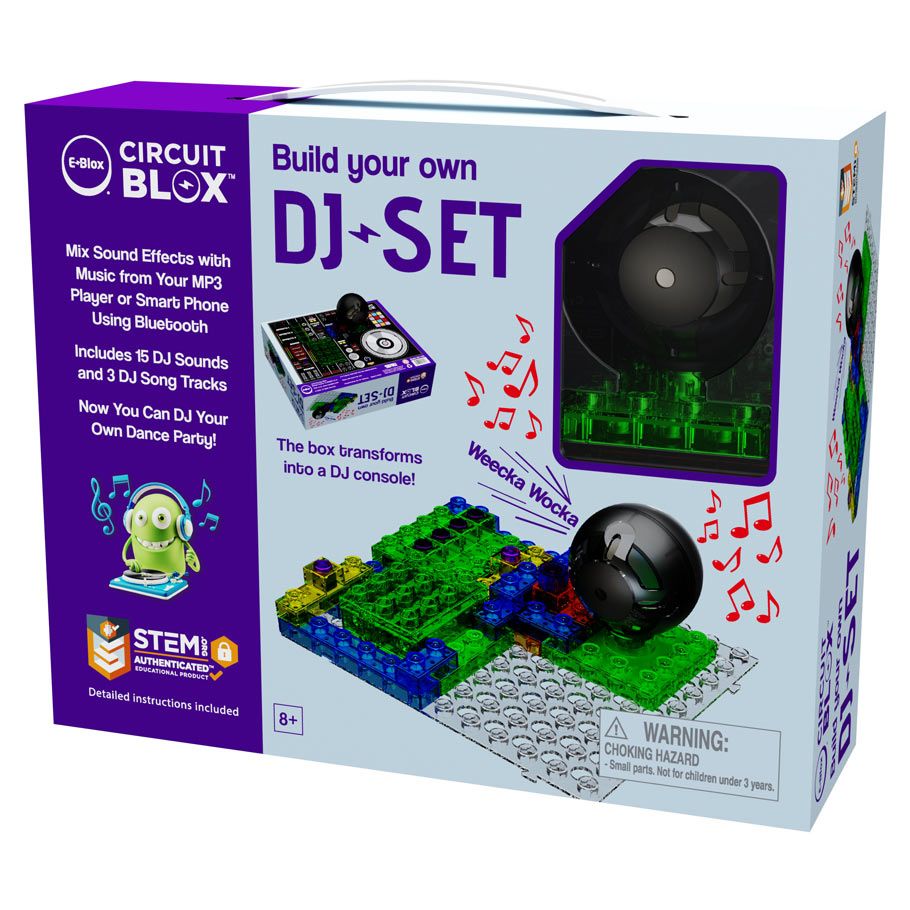 EBXCB1153 Circuit Blox Build Your Own DJ Set Card Game