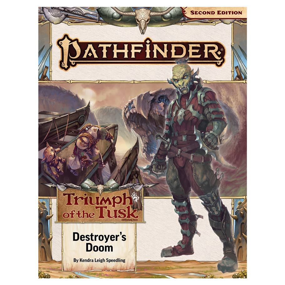 ISBN 9781640786349 product image for PZO15209-SC Pathfinder 2E - Adventure Path - Destroyers Doom Triumph of the Tusk | upcitemdb.com