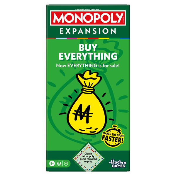 HSBG0720 Monopoly Buy Everything Expansion Board Game