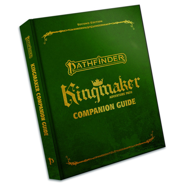 ISBN 9781640784345 product image for PZO2023-SE Pathfinder 2E Kingmaker Companion Guide SE Hardcover Book | upcitemdb.com