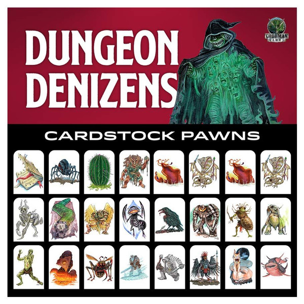 ISBN 9781961756205 product image for GMG50109 System Neutral Dungeon Denizens Cardstock Pawns Role Playing Game | upcitemdb.com
