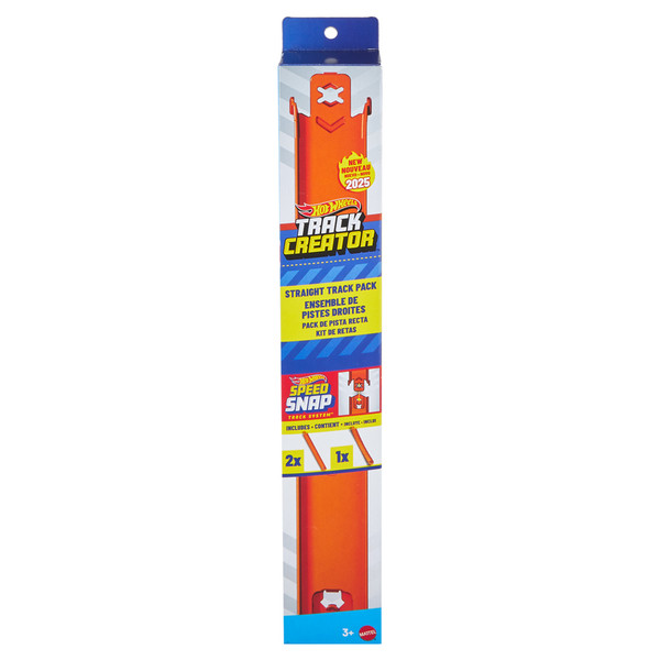 MTTJDW41 Hot Wheels Track Creator Straight Track Pack Toys - 9 Piece