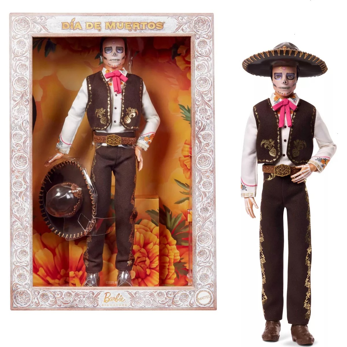 MTTJBJ06 Ken Dia De Muertos 2025 Barbie Doll