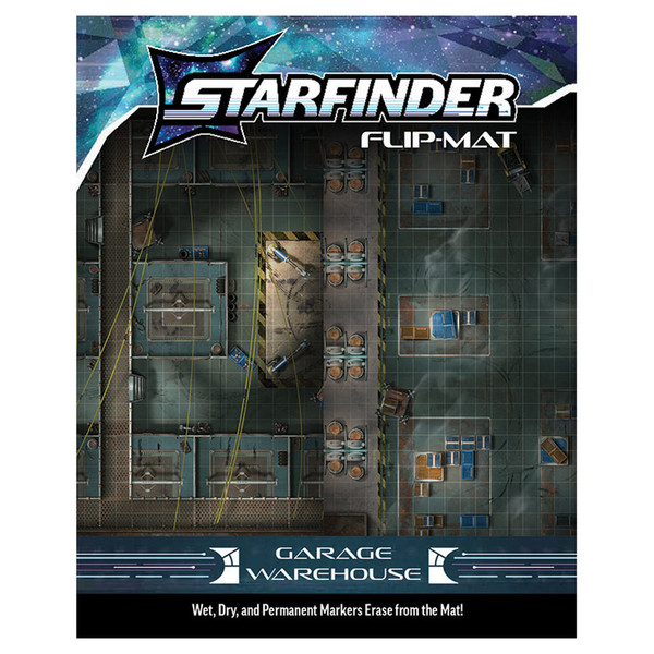 ISBN 9781640787049 product image for PZO21007-FM Starfinder 2E Flip-Mat Garage Warehouse Role-Playing Game | upcitemdb.com
