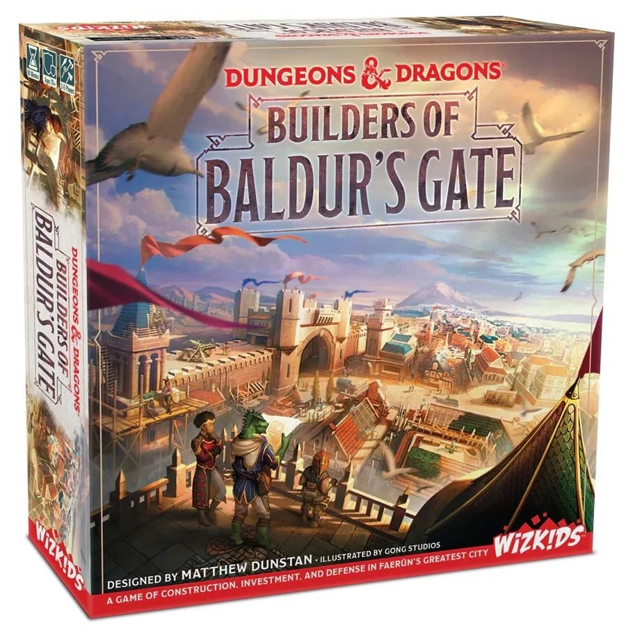 WZK87619 D&D-Builders of Baldurs Gate Board Game