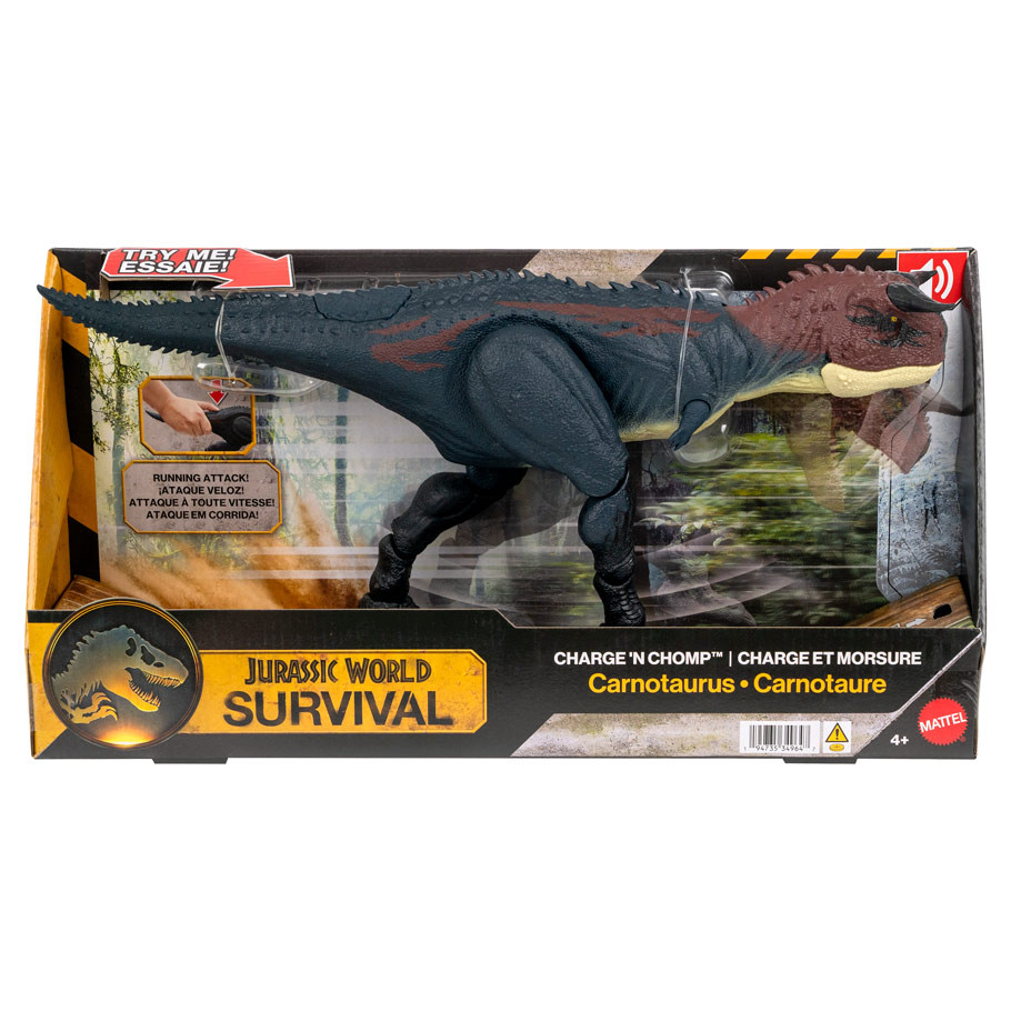 MTTJKG85 Jurassic World Carnotaurus Figure - 2 Piece