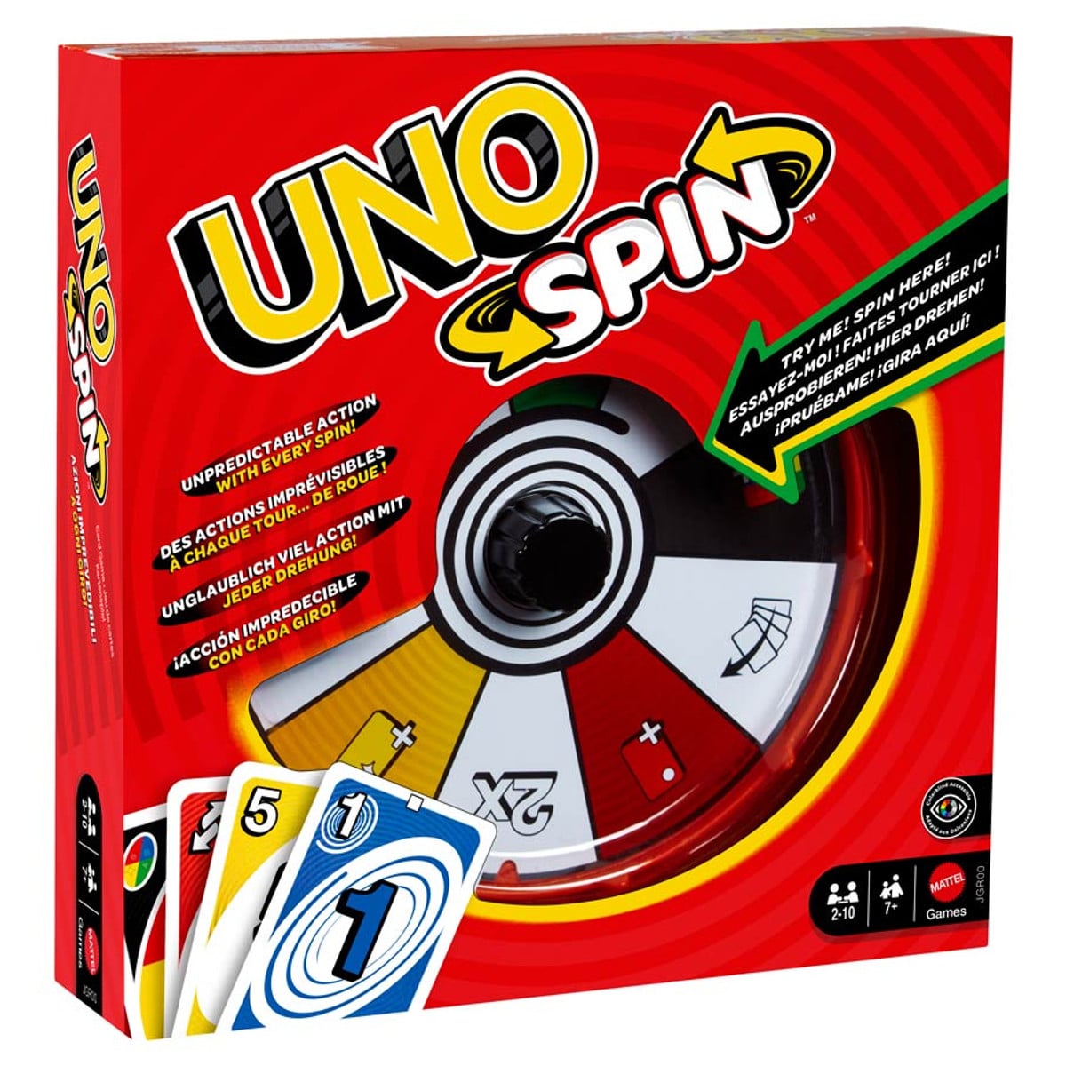 MTTJGR00 UNO - Spin Refresh Card Game