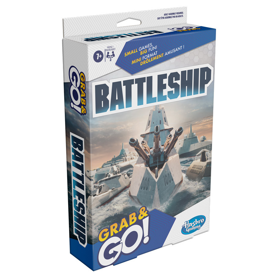 HSBF8252 Grab & Go Battleship Board Game - Pack of 6