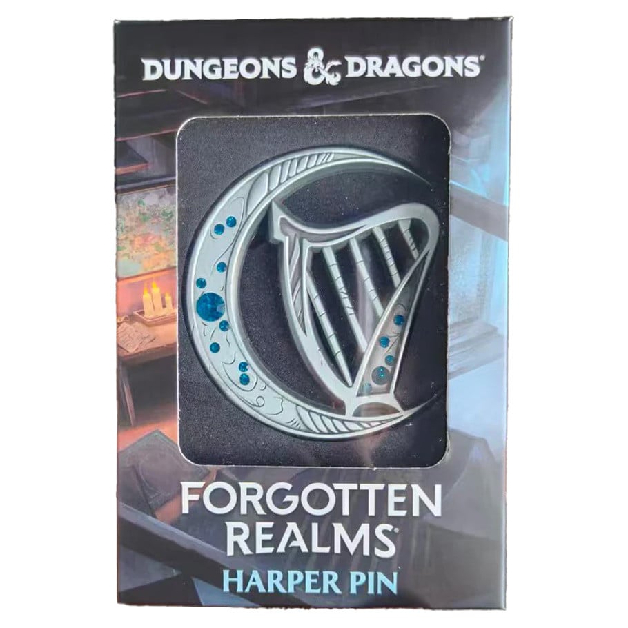 BAG011002 Dungeons & Dragons Novelty Harper Pin