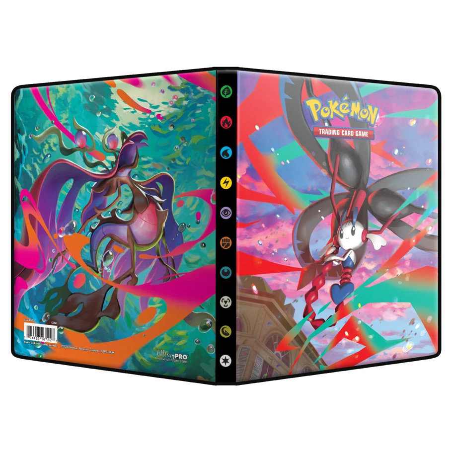 ULP16725 Pokemon Mega Evolution Chaos Portfolio Binder - 4 Pocket