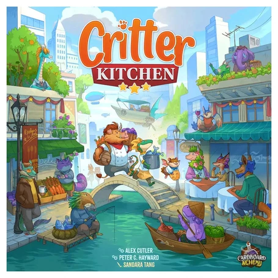 CA05GAMSEN Critter Kitchen Board Game