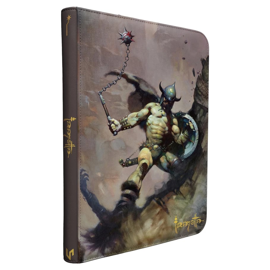 ULP16753 PRO Artist Series Frank Frazetta-Warrior Binder with Ball & Chain - 9 Pocket