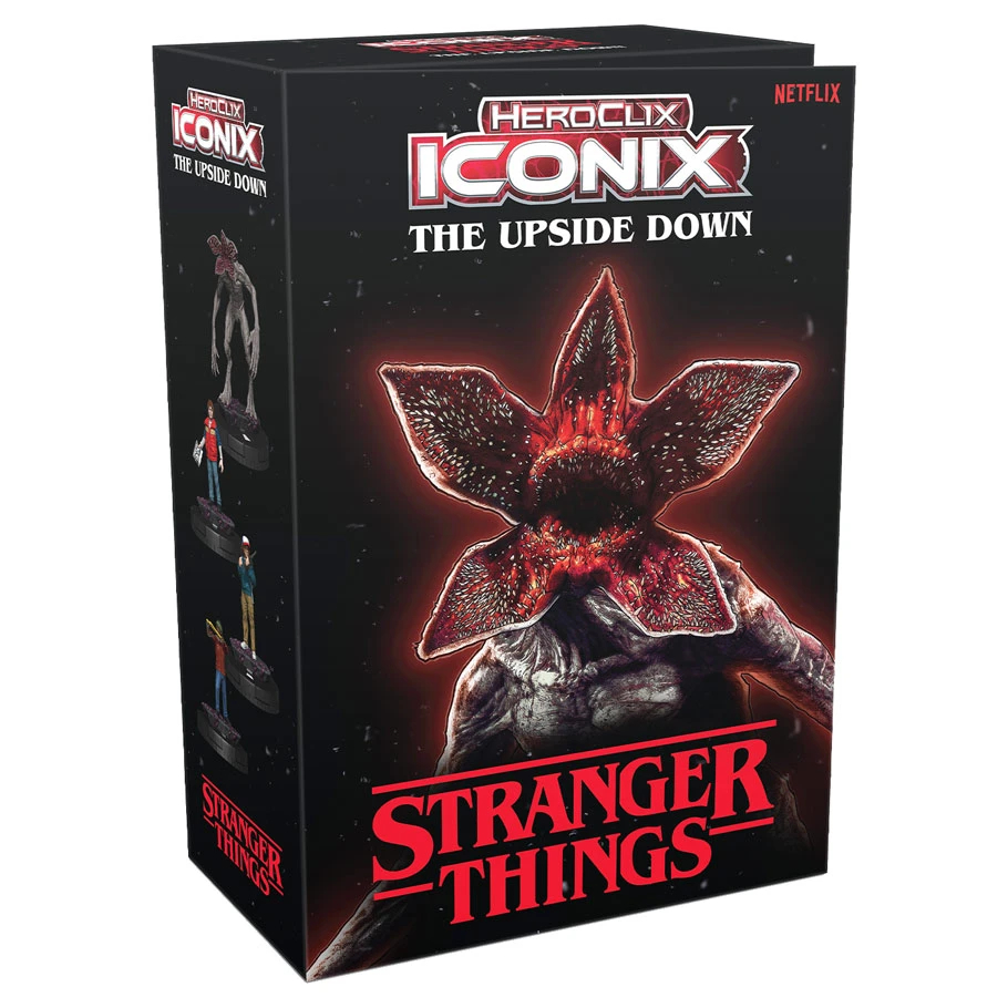 WZK95931 HeroClix Iconix Stranger Things-Upside Down Miniatures Action Figures