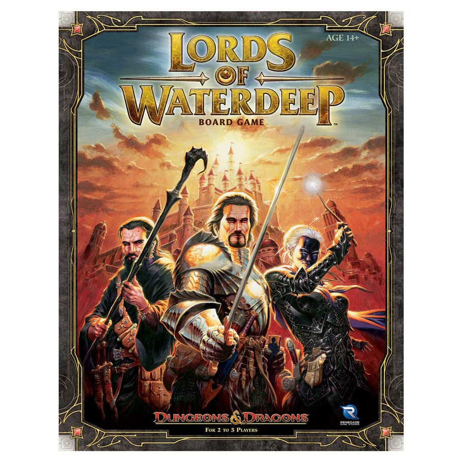 REN02921 Dungeons & Dragons Lords of Waterdeep Board Games