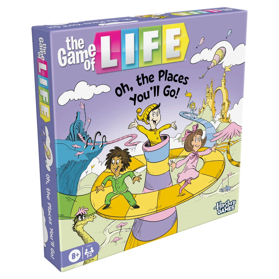 HSBG3433 Game of Life-Dr. Seuss-Oh the Places Youll Go Board Games