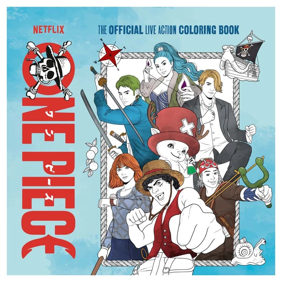 RAN84802 One Piece-The Official Live Action Coloring Book