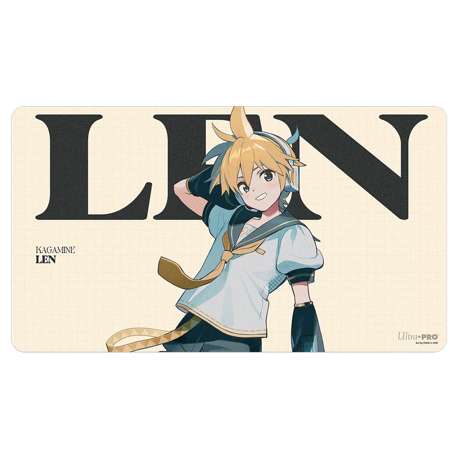 ULP16827 Hatsune Miku-Retro Soundscapes-Len Playmat
