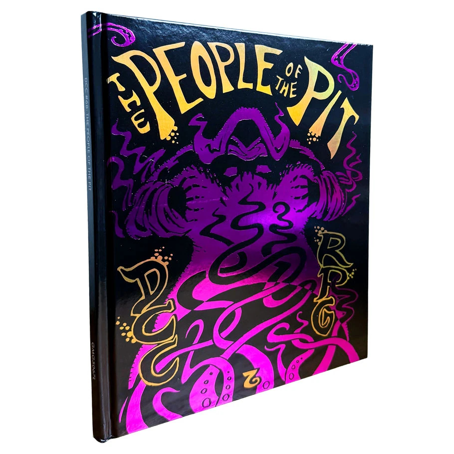 GMG5067L No.68 Dungeon Crawl Classics-Adventure People of the Pit-Limited Edition Foil Hardcover Role Playing Game