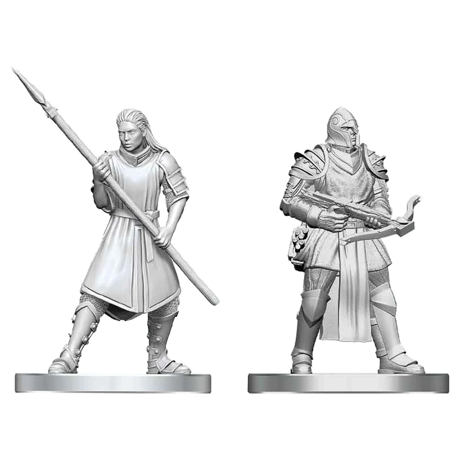 WZK90894 Dungeons & Dragons-Nolzurs Town Guards Marvelous Miniatures Action Figures
