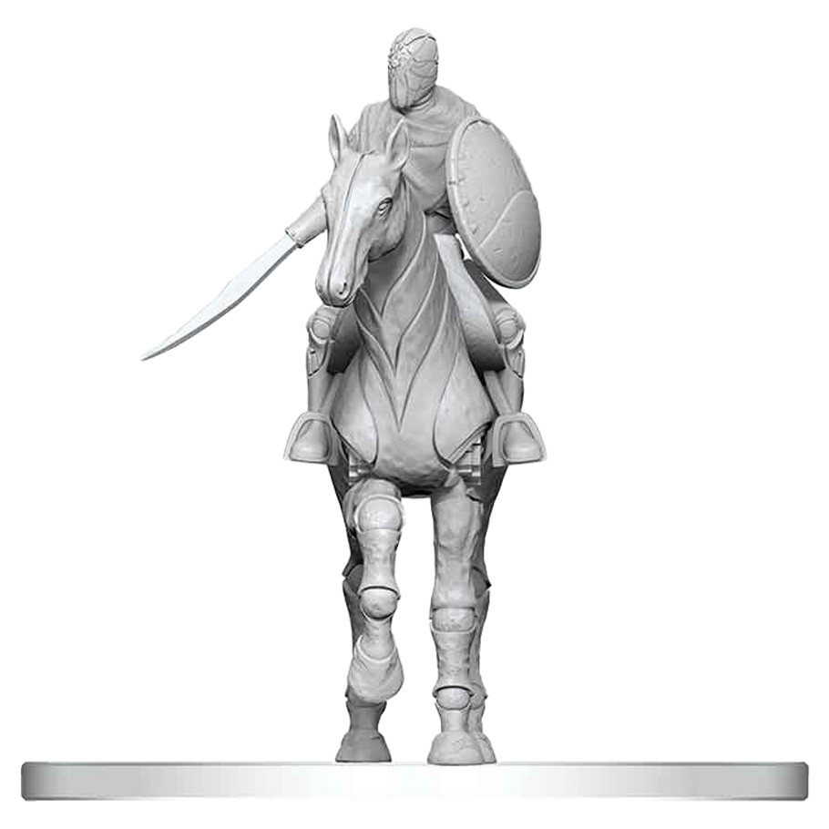 WZK90899 Dungeons & Dragons-Nolzurs-Nimblewright Steed Marvelous Miniatures Action Figures with Rider