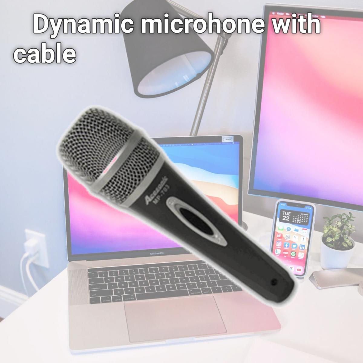 Picture of Acesonic MP-703 MP-703 Dynamic microhone with cable