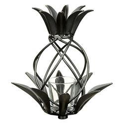 Achla Vf-01-s Pineapple Lantern With Stake - Black