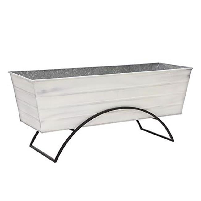 Achla C-21w-s Odette Stand With Flower Box, White - Large
