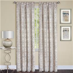 Achim Mspn84tp06 54 X 84 In. Madison Window Curtain Panel, Taupe