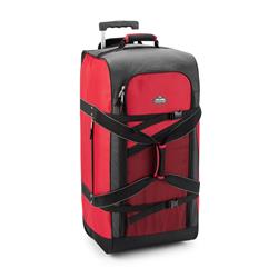 Achim Duff30rd06 30 X 14 X 18 In. Polaris Mega Wheeled Duffel Bag, Red