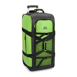 Achim Duff30gr06 30 X 14 X 18 In. Polaris Mega Wheeled Duffel Bag, Green