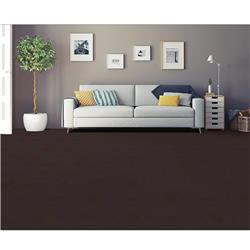 12 X 12 In. Nexus Self Adhesive Carpet Floor Tile - Brown, 12 Tiles Per 12 Sq Ft.