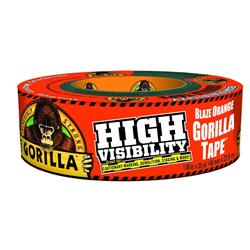 Gorilla 6004002 High Visibility Tape Duct Tape, Orange