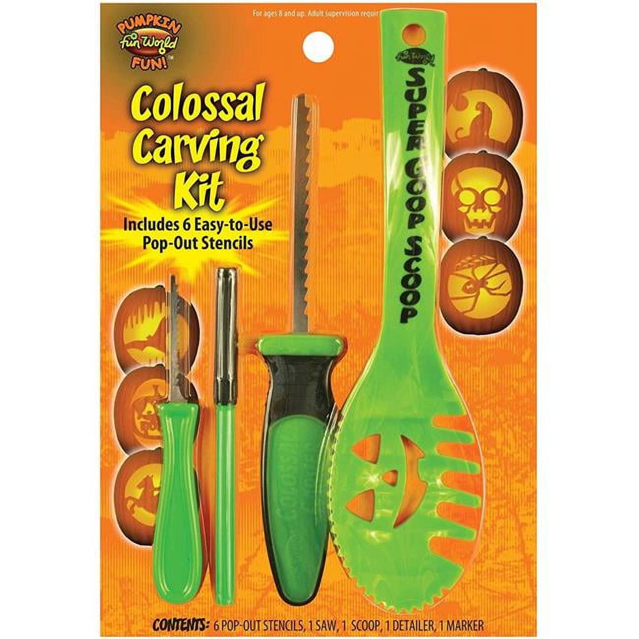 94689pdq Colossal Pumpkin Carving Kit- Pack Of 18