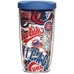 1213594 All Over Wrap Tumbler With Blue Lid