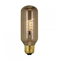 Incandescent Vintage Light Bulb - T14 40w- Pack Of 6