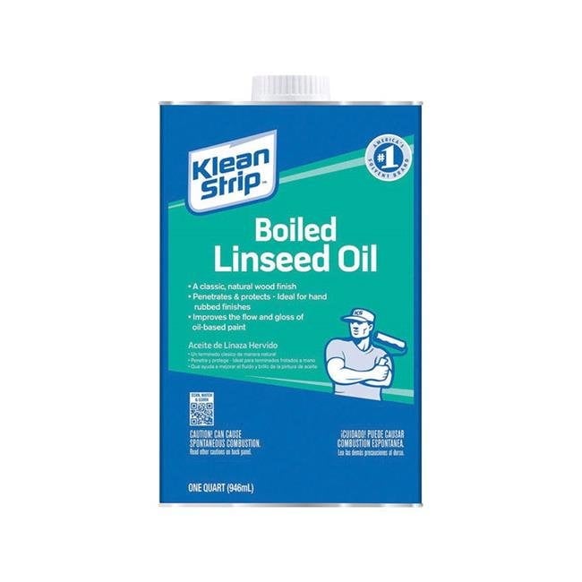 Wm Barr & Company 1438472 1 Qt Boiled Linseed Oil- Pack Of 4