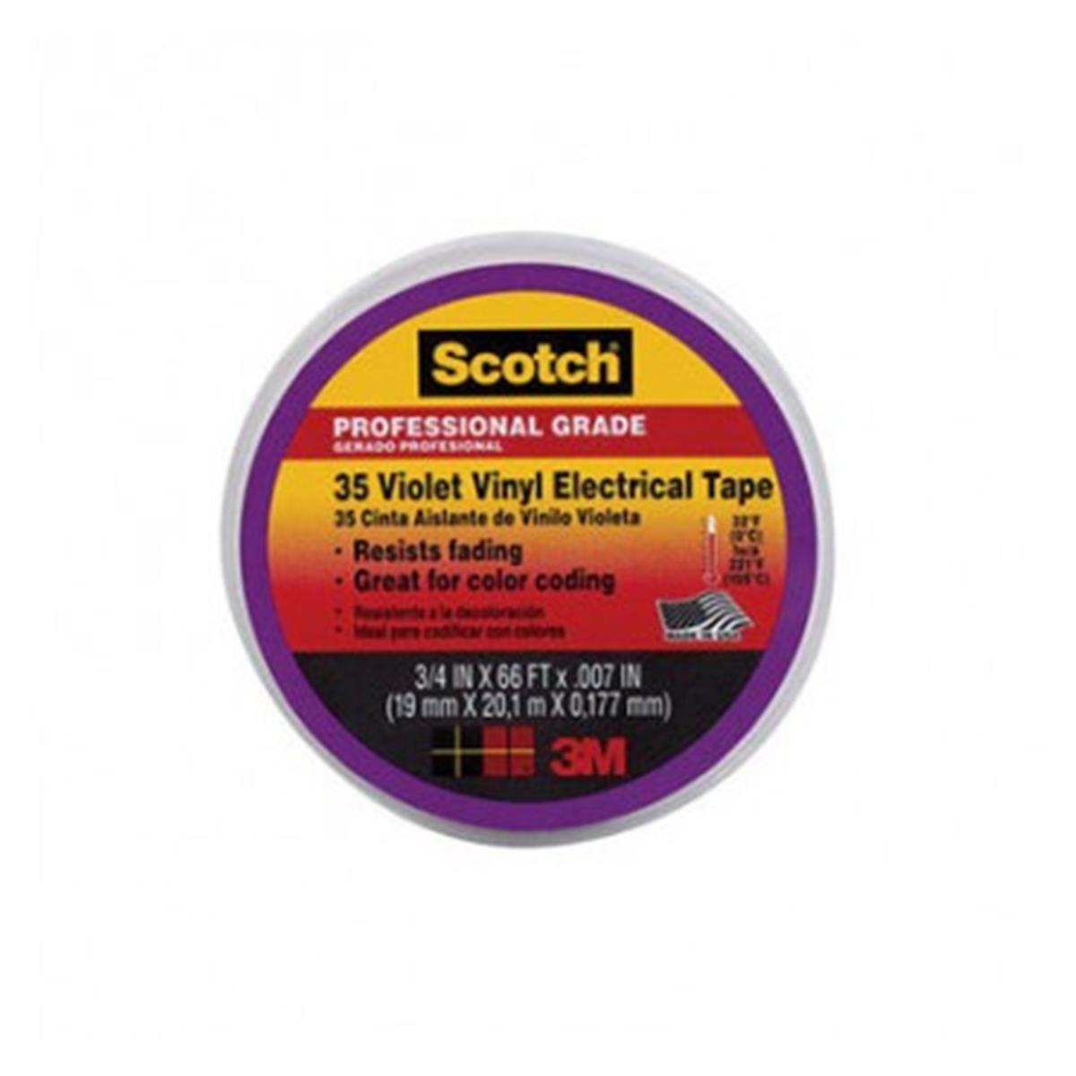 3311461 35.5 In. Scotch Electornic Tape - 66v- Pack Of 5