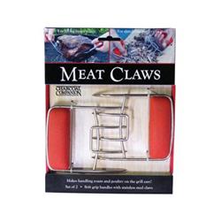8458259 Charcoal Meat Claws Red - 2 Piece