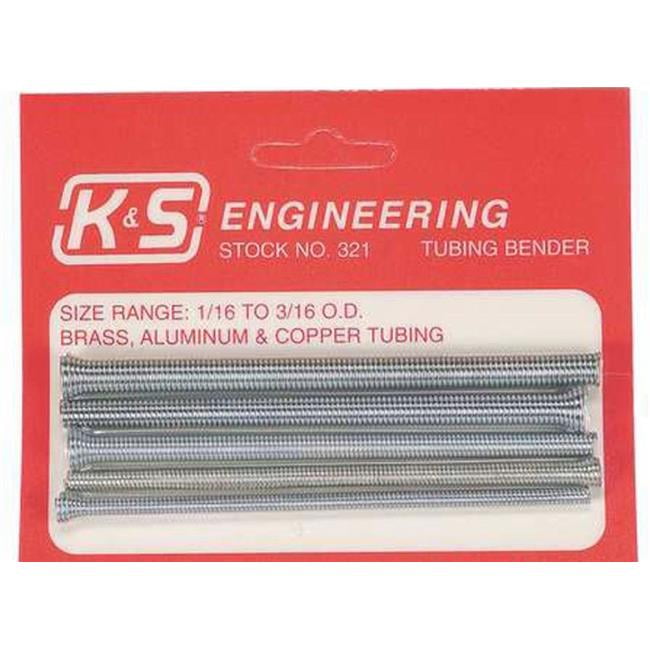 K&s Precision Metals 5161393 0.1875 In. Tubing Bender Kit - 5 Piece
