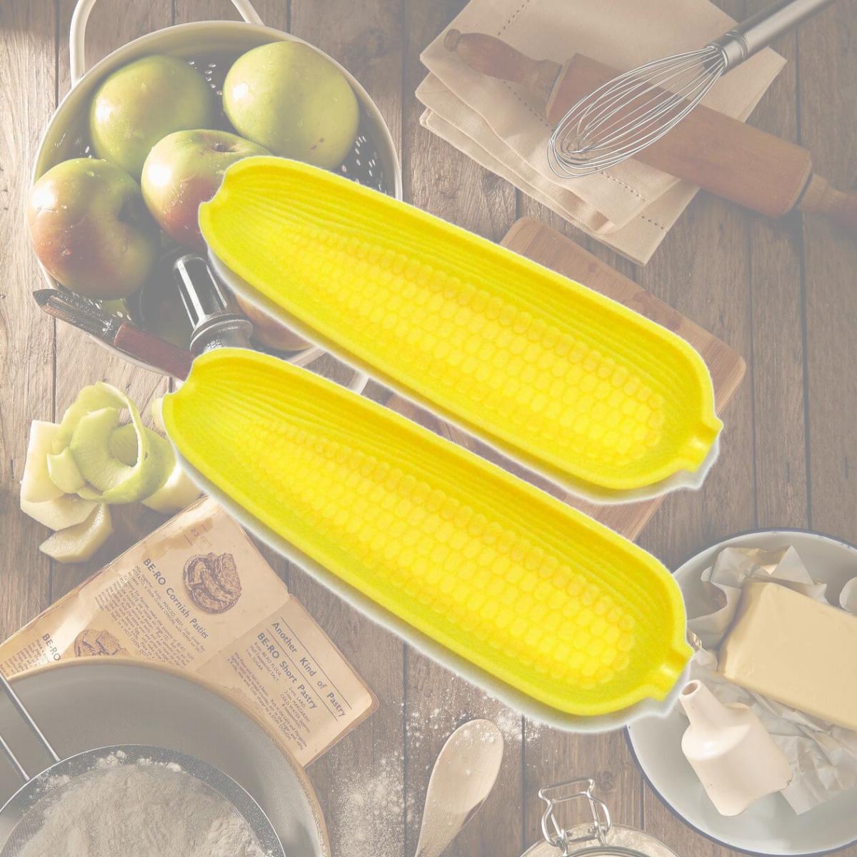 Picture of Chef Craft 6157598 8.25 in. Chef Craft Corn Cob Dishes- pack of 3