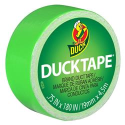 Shurtech Brands 4538997 180 In. Duck Duct Tape Lime- Pack Of 6