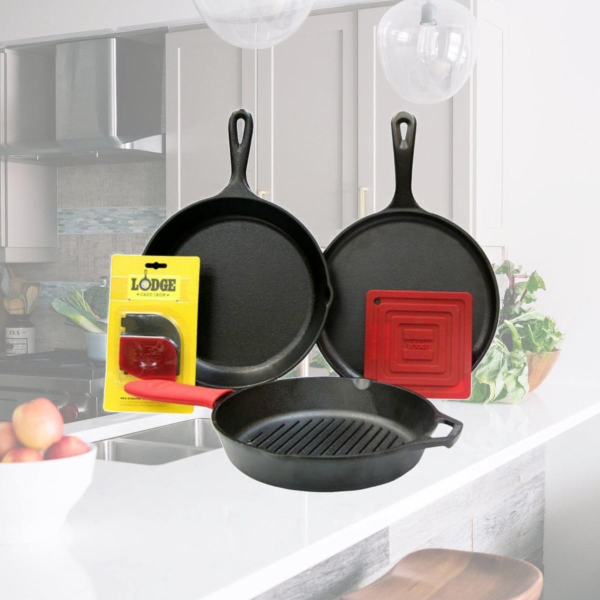 Picture of Lodge Manufacturing 6326185 Lodge Essential Cookware Pan Set