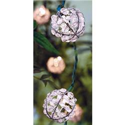 9324864 Wire Bead Globe Light Set Clear - 10 Count
