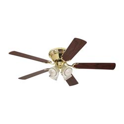 3039062 52 In. Contempra Iv Ceiling Fan With Polished Brass