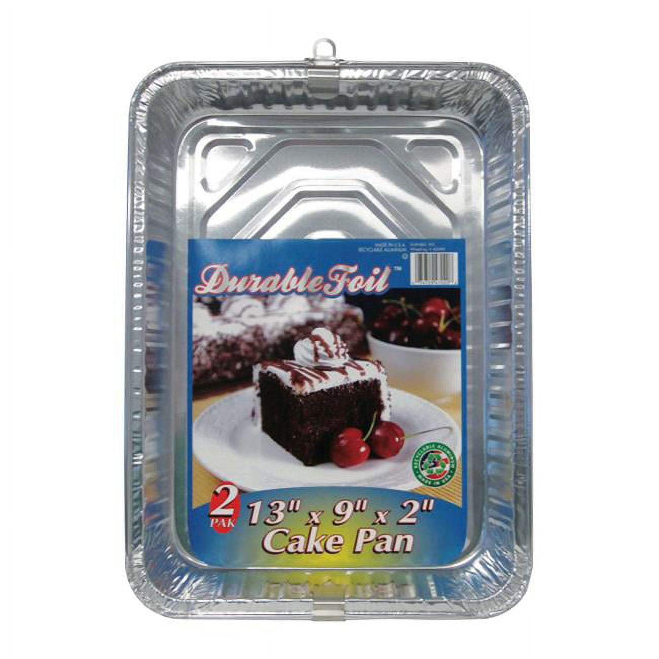 6392070 9 X 13 In. Durable Foil Cake Pan - Silver- Pack Of 12