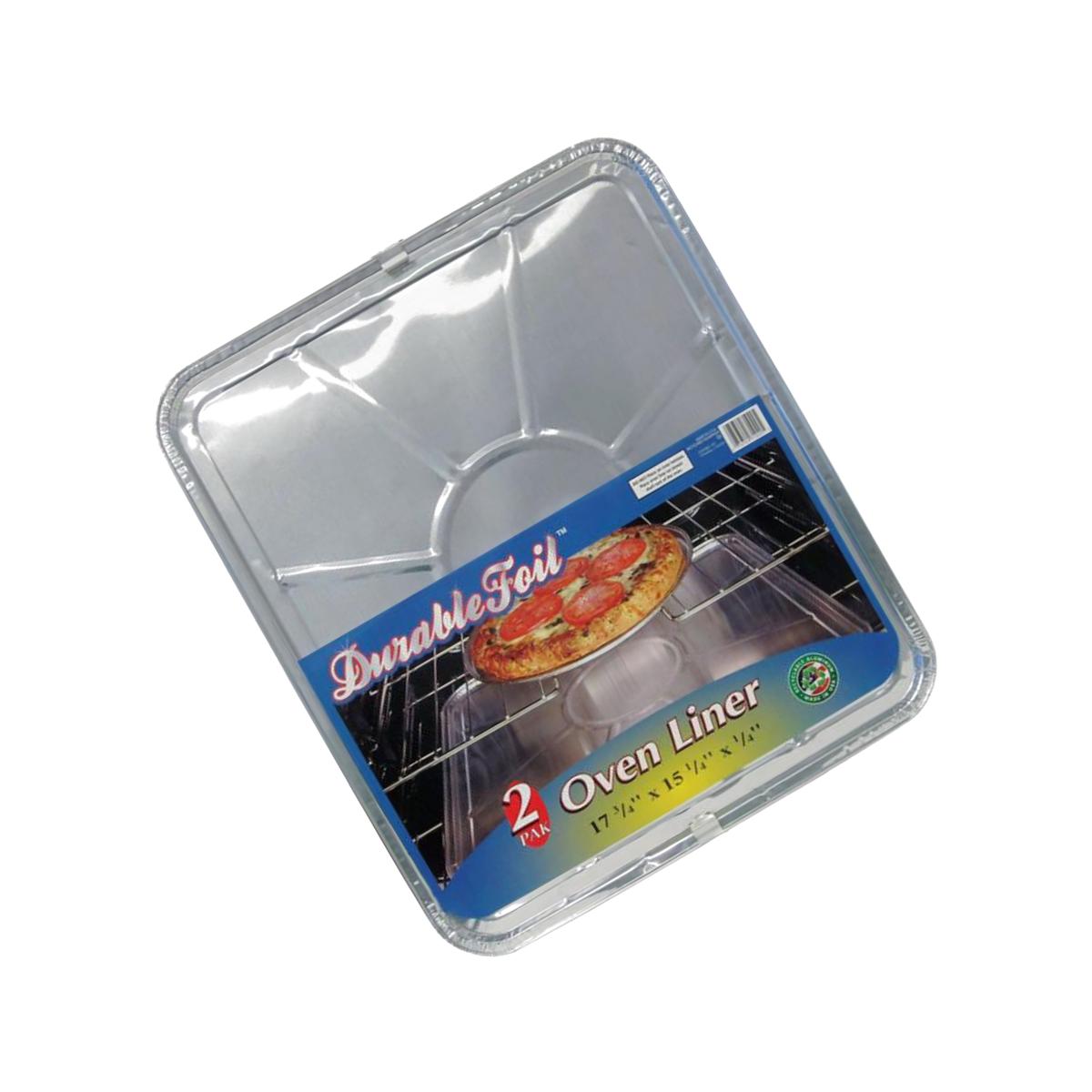 Picture of Home Plus 6392153 15.25 x 17.75 in. Durable Foil Oven Liner - Silver- pack of 12