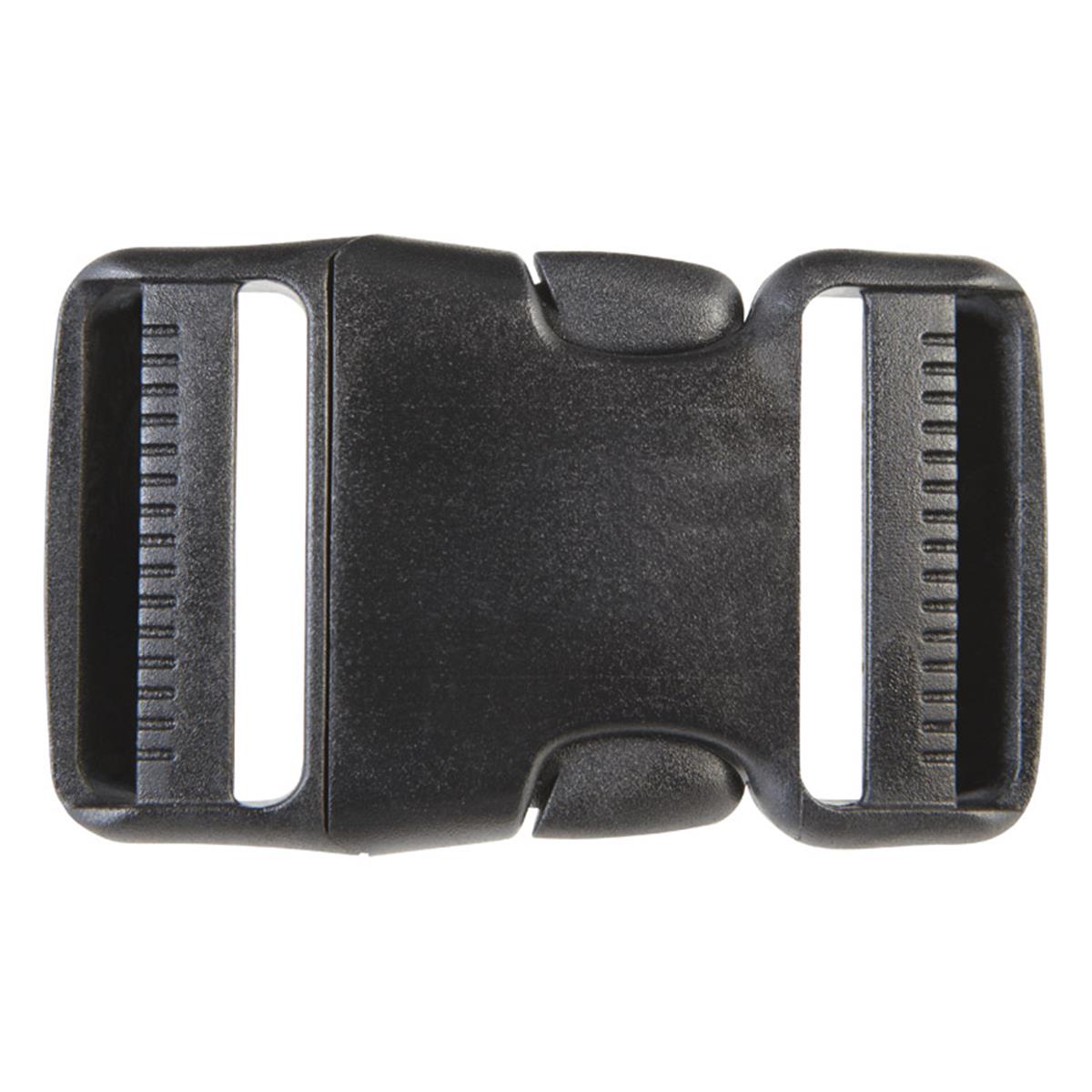 8088619 1.5 In. Cargo Strap Snap Buckle - Black 70 Lbs